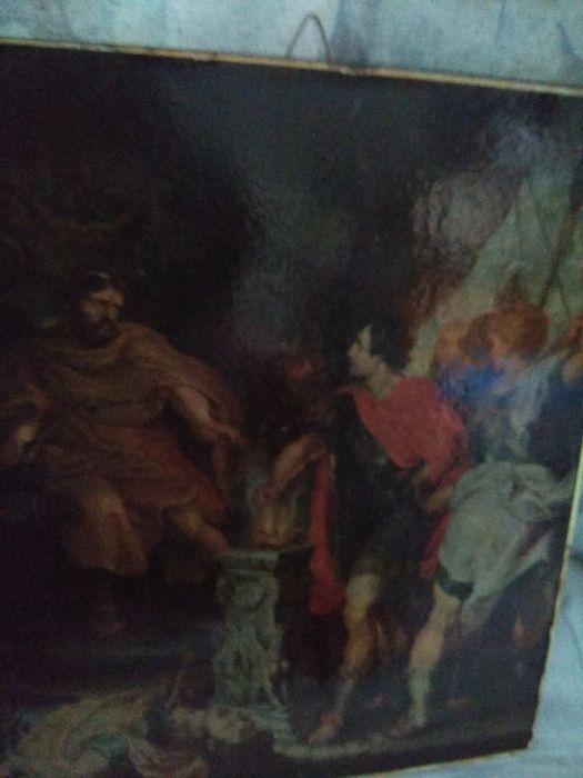 Obrazek na desce z papieru