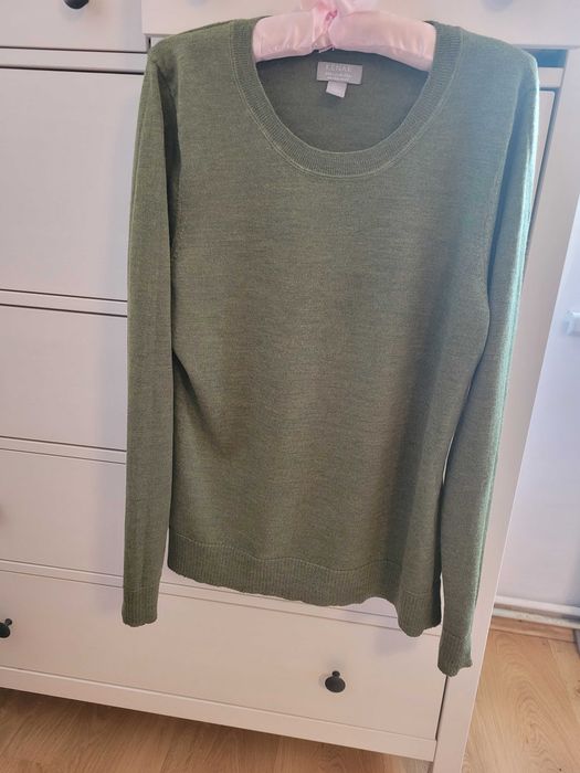Sweterek Kenar L 100%merino wool cieniutki bdb stan