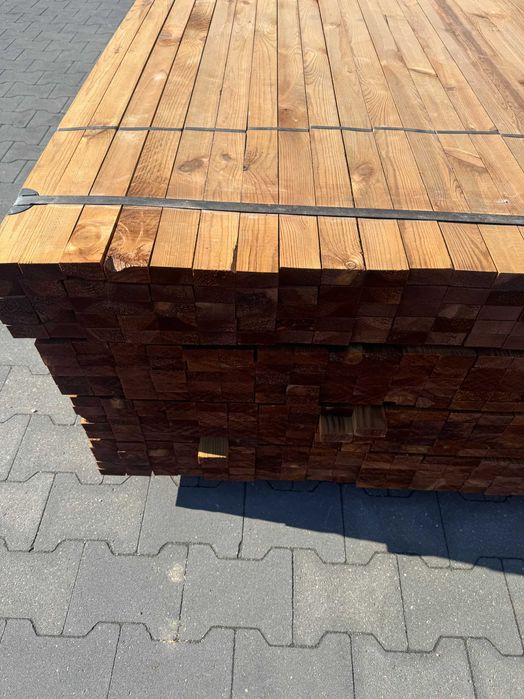 Kontrłata sucha strugana impregnowana ciśnieniowo 25x47