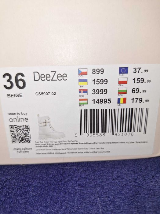 Buty zimowe DeeZee