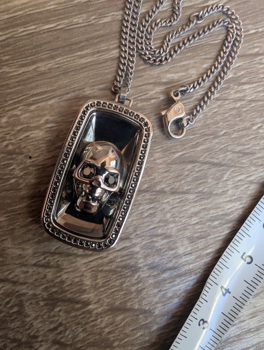 Кулон череп Swarovski