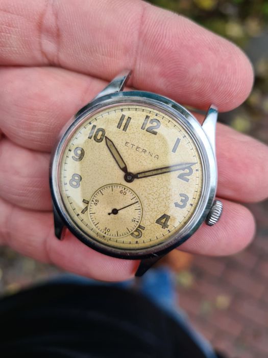 Zegarek Eterna Jumbo  cal 852 37 mm calatrava nie omega