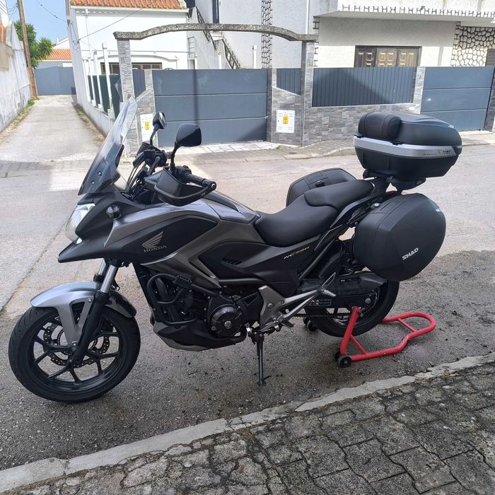 NC 750X pronta para viajar