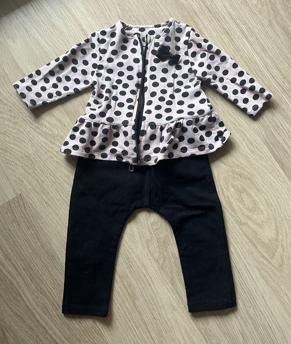 Komplet dziewczęcy r. 74 baskinka