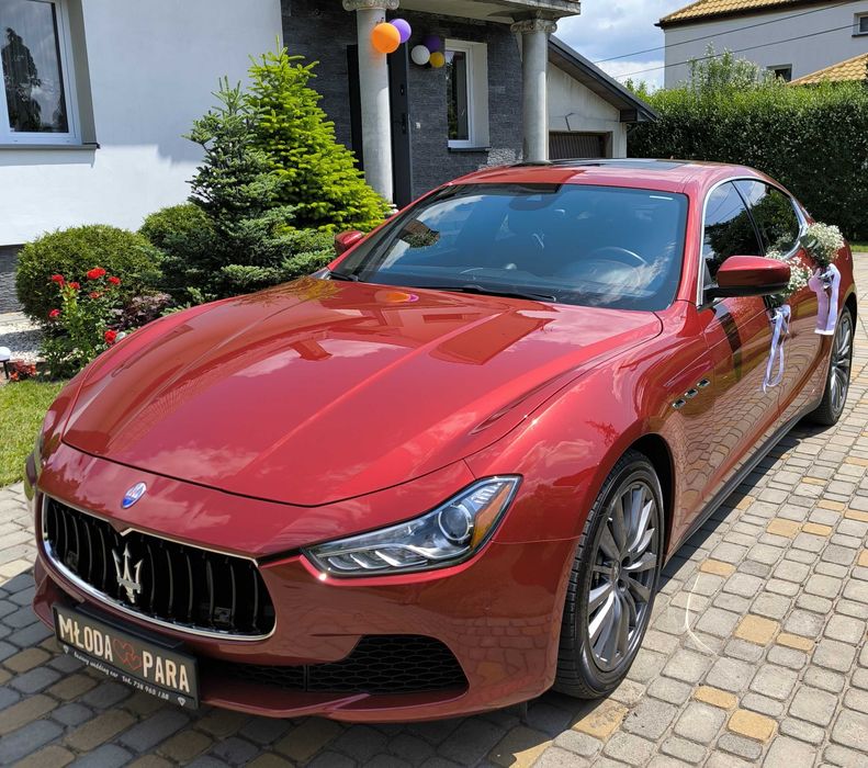 Samochód do Ślubu / Auto na Wesele - Maserati Ghibli