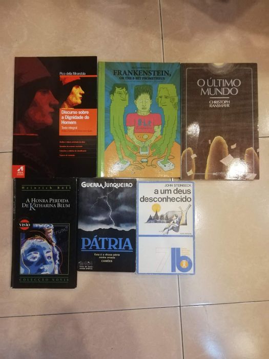 Livros diversos (Prosa, Poesia, BD)