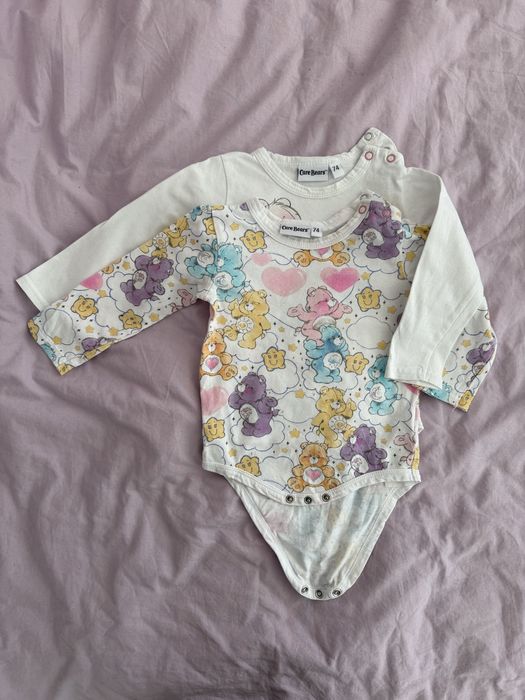 Body z długim rękawem rozmiar 74 2 sztuki