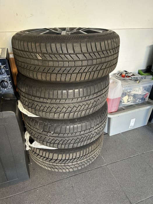 Novos Pneus de inverno continental + jantes 205/50 R17, preco por cada