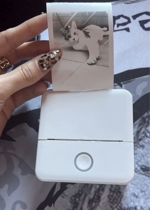 Mini impressora termica + 13 rolos papel