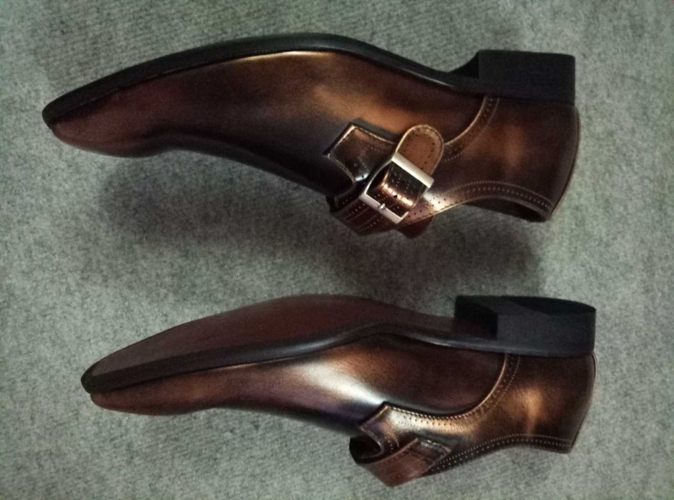 Туфли новые как бронзовые!