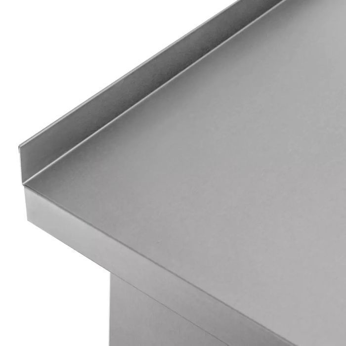 Stół gastronomiczny spawany z szafką Mega-M 150x60 stal nierdzewna