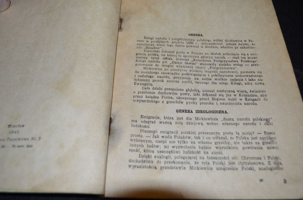 Mickiewicz Księgi narodu i pielgrzymstwa polskiego