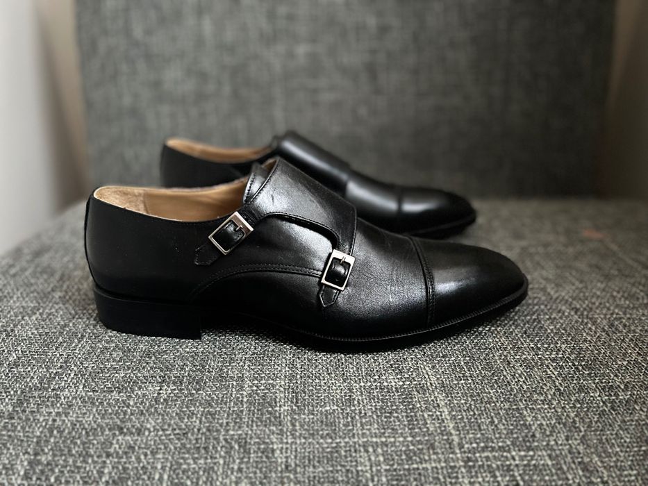 Туфли «double monk strap»