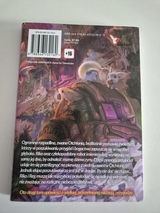 Manga "made in abyss" tom 2