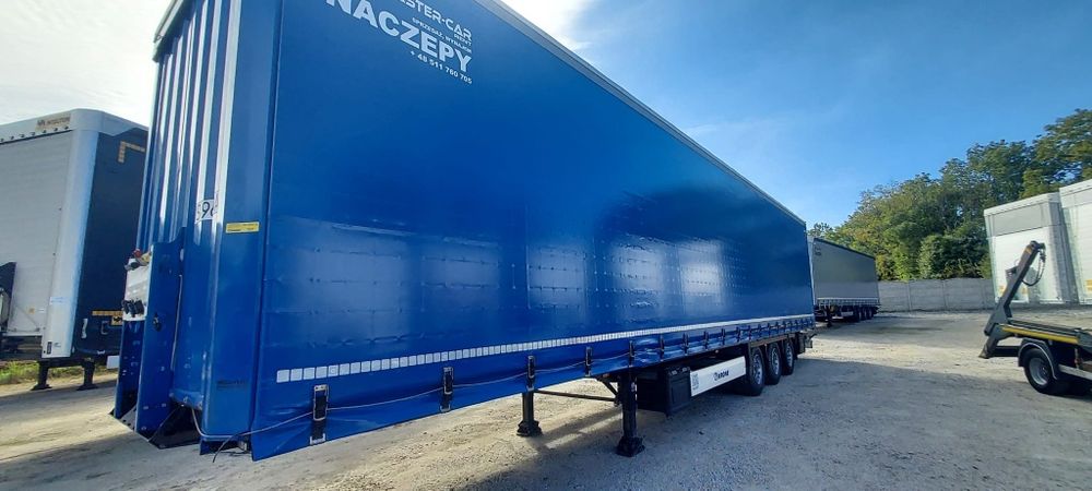 Wynajem, najem naczep  plandeki, firany - STANDARD , MEGA , BDE, mulda