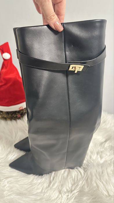 Kozaki 41  czarne Ideal shoes