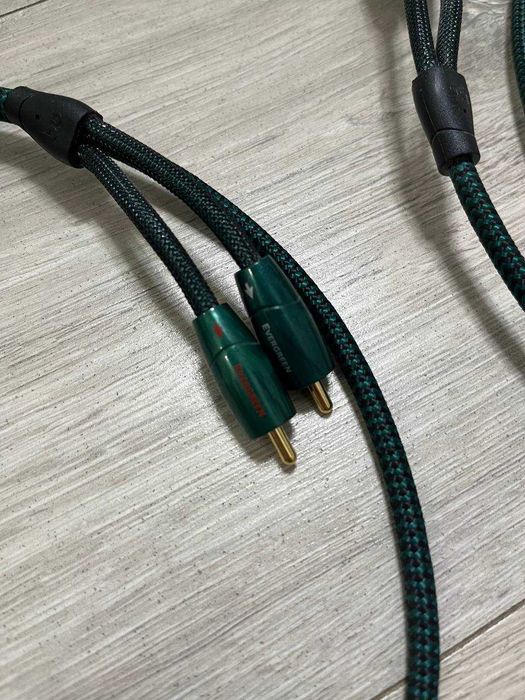 Межблочный кабель AudioQuest Evergreen 2RCA-2RCA 1м