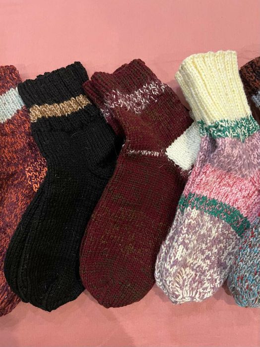 Тёплые,вязаные носки