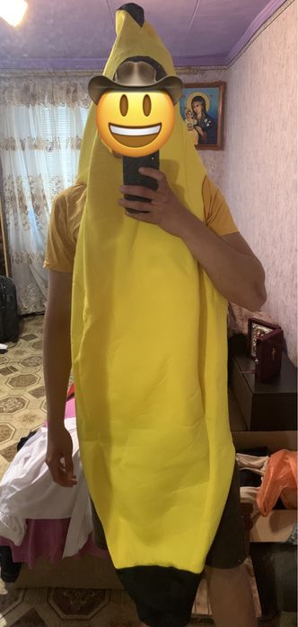 Костюм банана мужской