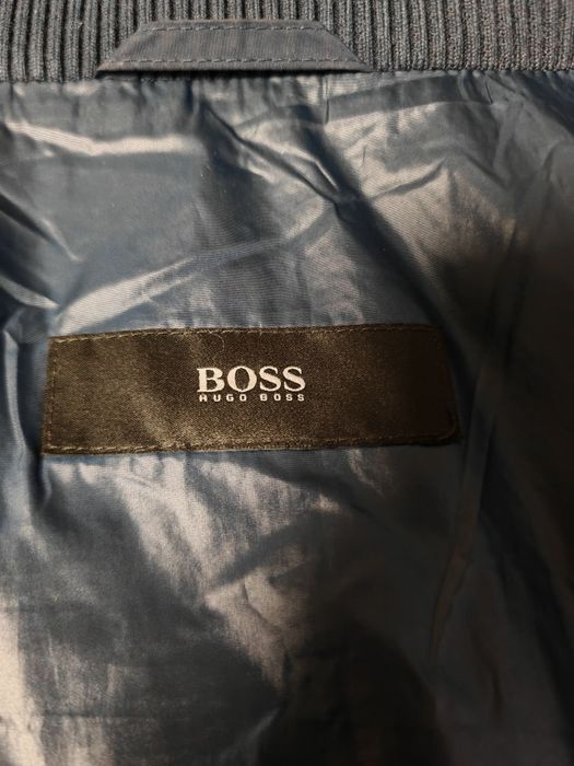 Super model eleganckiej parki Hugo Boss rozm L