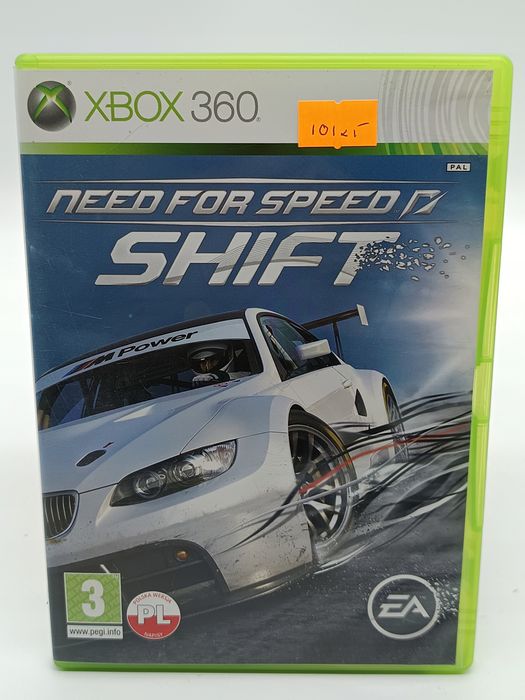 need for speed shift xbox 360 pudełkowa