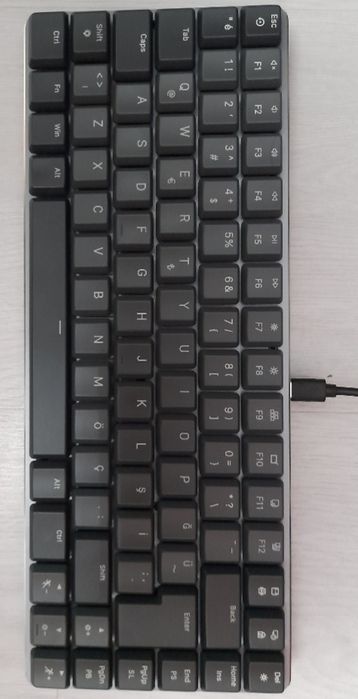 Teclado mecânico rampage granite