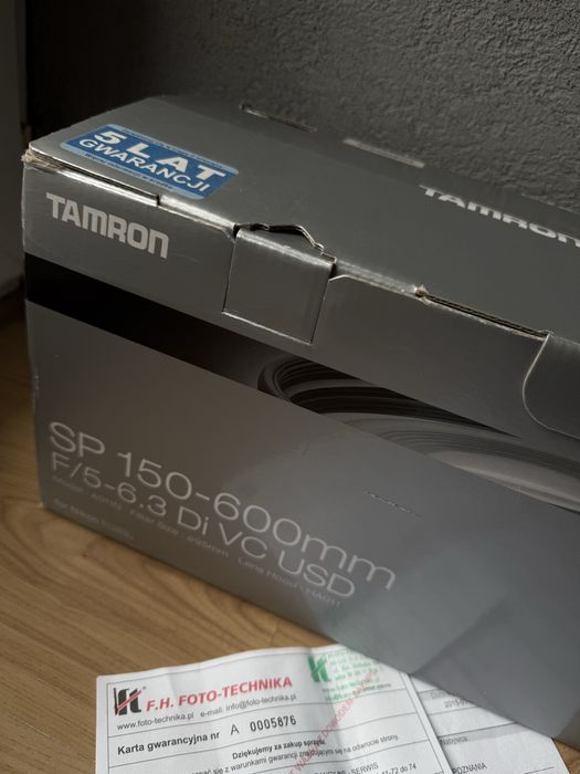 Tamron SP 150-600mm F/5 - 6.3 Di VC USD G1