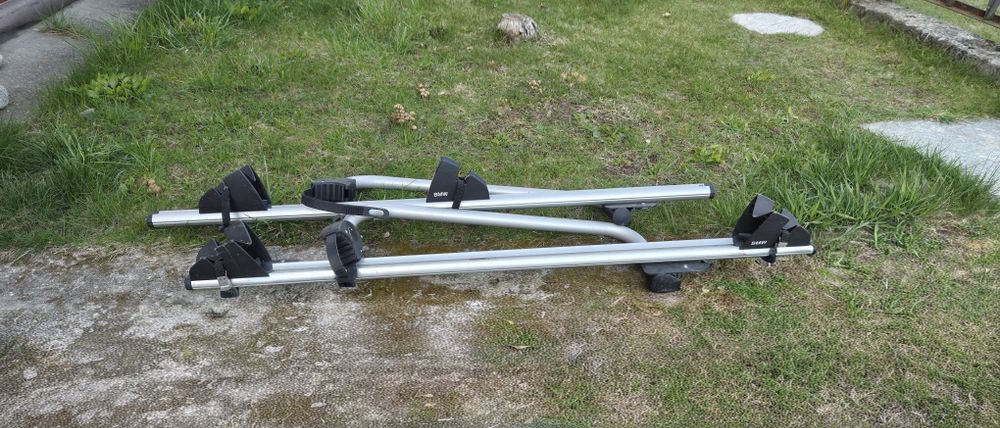 Bmw e91 oryginalny relingi i uchwyt na rower BMW