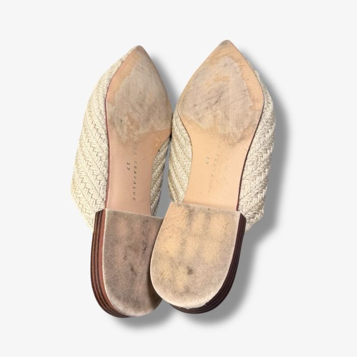Mules de Ráfia Zara (tamanho 37)