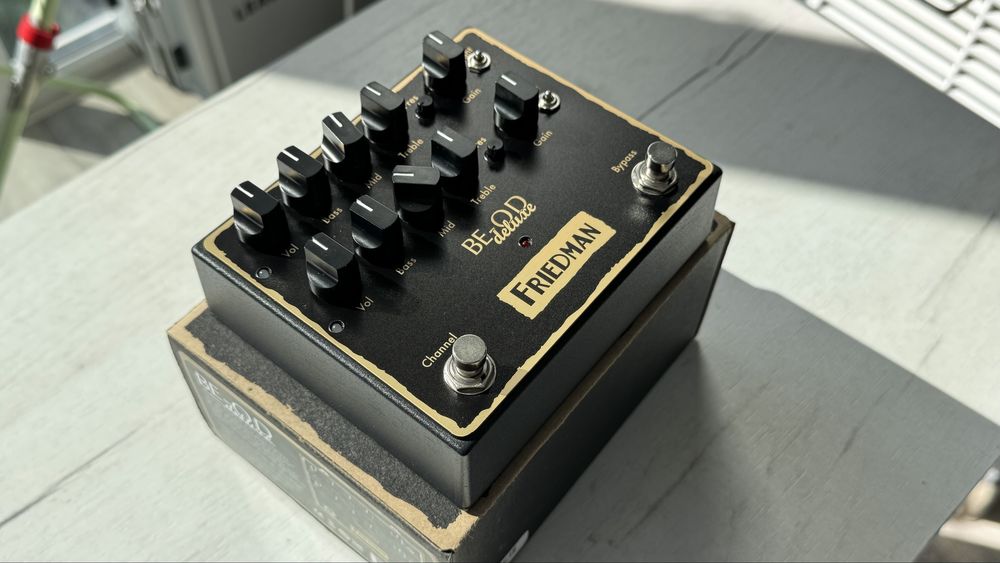 Friedman BE-OD Deluxe (distortion, overdrive, boss, mxr, jhs, wampler, bogner)