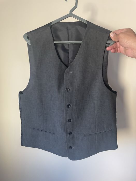 Fatos de homem cinzento - tamanho L