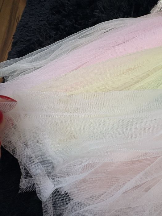 Sukienka tęczowa dla dziewczynki