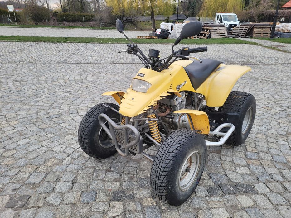 Quad SMC Barossa 250, zarejestrowany.