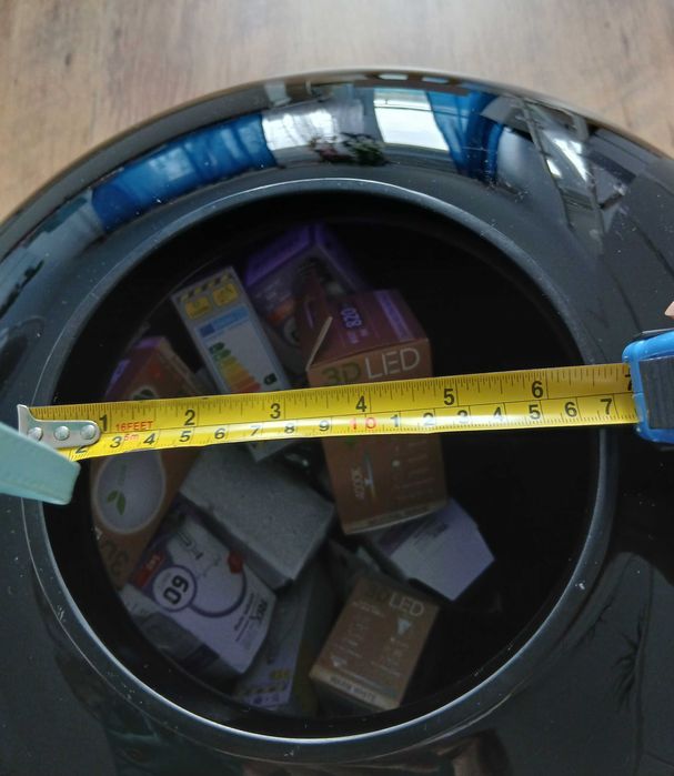 Wazon,  bardzo duży, fioletowy