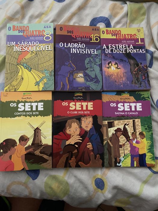 Livros de coleções diversas