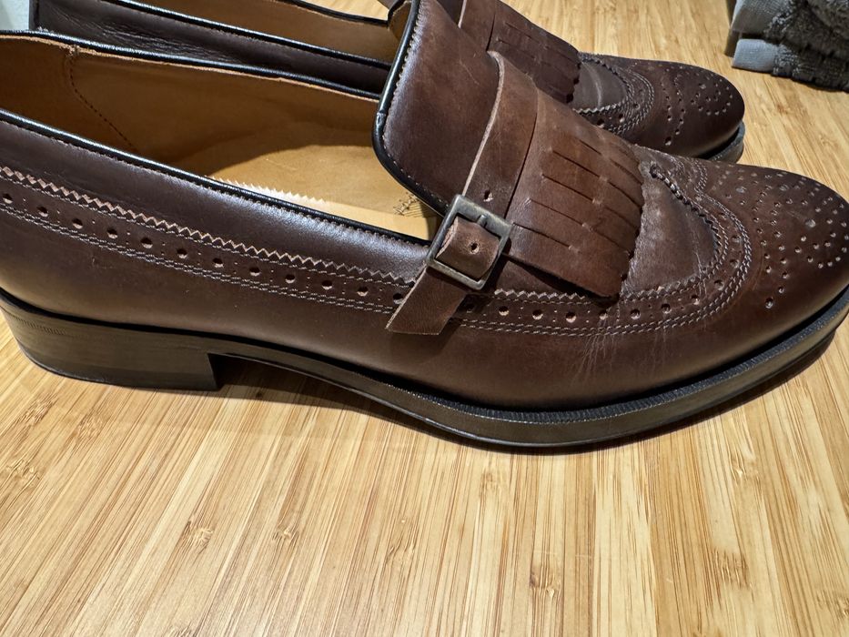 Sapato marca Zara castanhos n - 44