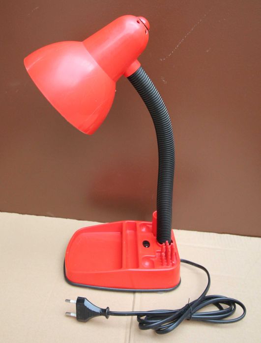 Candeeiro de Secretária  Vermelho