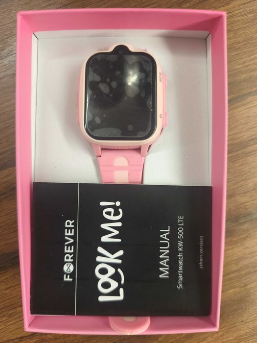 Smartwatch zegarek dziecięcy Forever Look Me! 4G LTE GPS