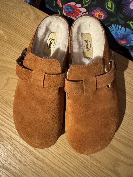 Nowe chodaki Scholl 39 koniakowe
