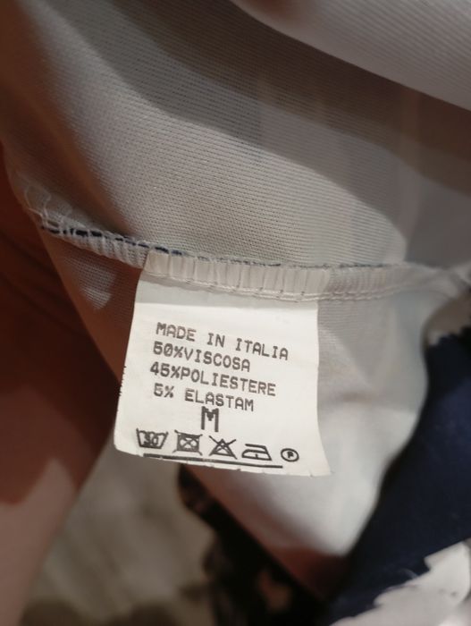 Sukienka do kolan midi 38 M elastyczna letnia wiosenna w kwiaty