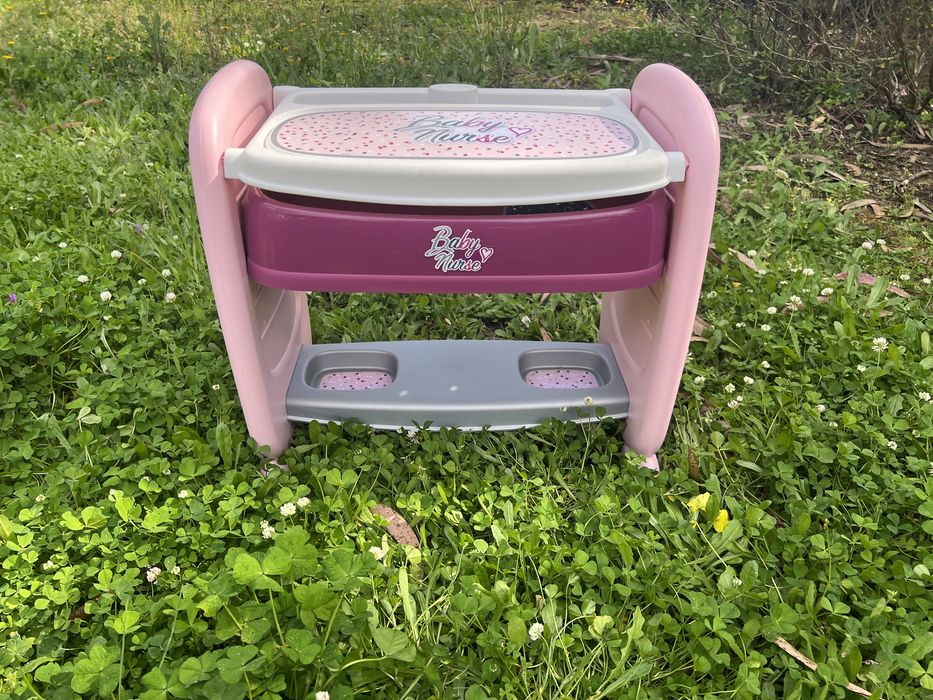 Fraldario/ cama / banheira bebé de brincar Smoby