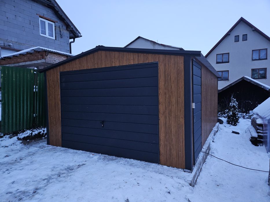 Garaz blaszany 3x5 1 gat oraz 2 gat różne rozmiary szybkie terminy