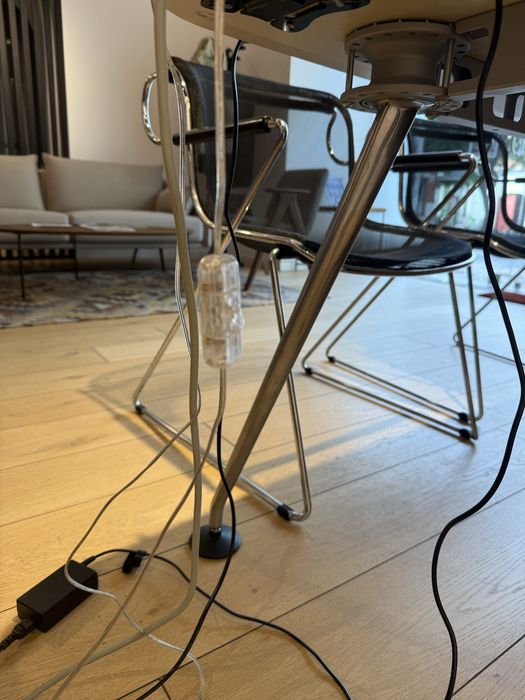 Luminária design industrial estirador electrif. nova led 2 Mt