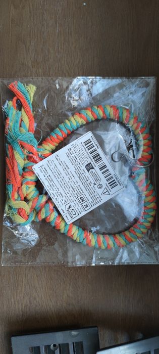 Іграшка гойдалка для папуг