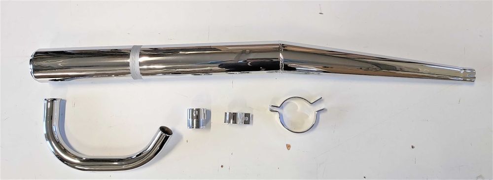 Wydech Tłumik Kolanko MZ ETZ 125/150 Nowy !! Polska Produkcja kpl