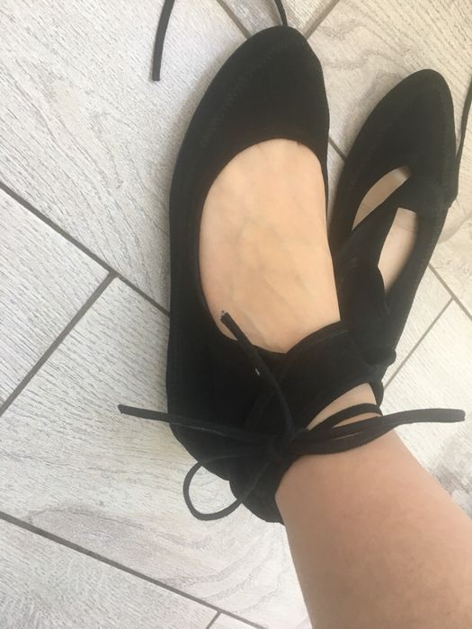 Балетки 37р замш