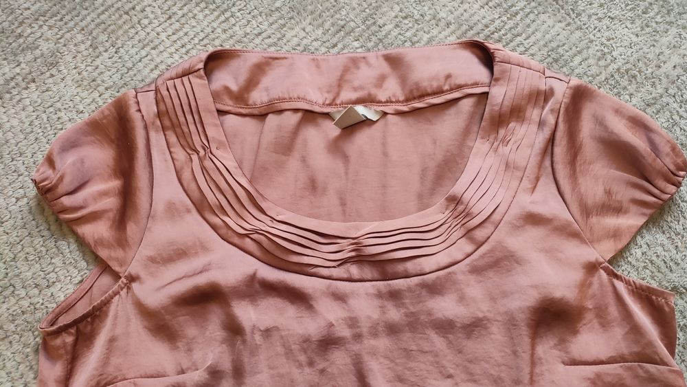 Bluzka h&m różowa 42