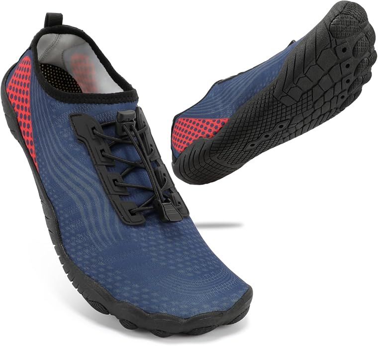 Water Shoes - Non-Slip, Quick-Drying - Navy, EU 45