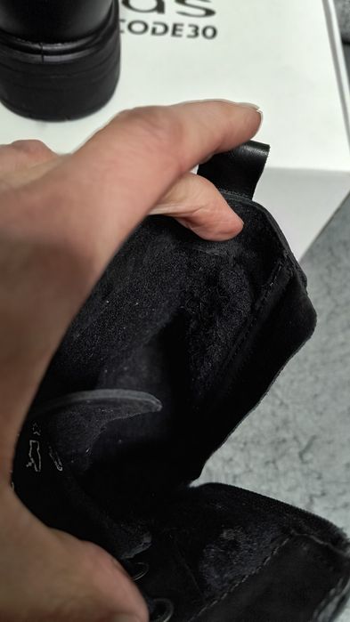 Botki skórzane Wojas