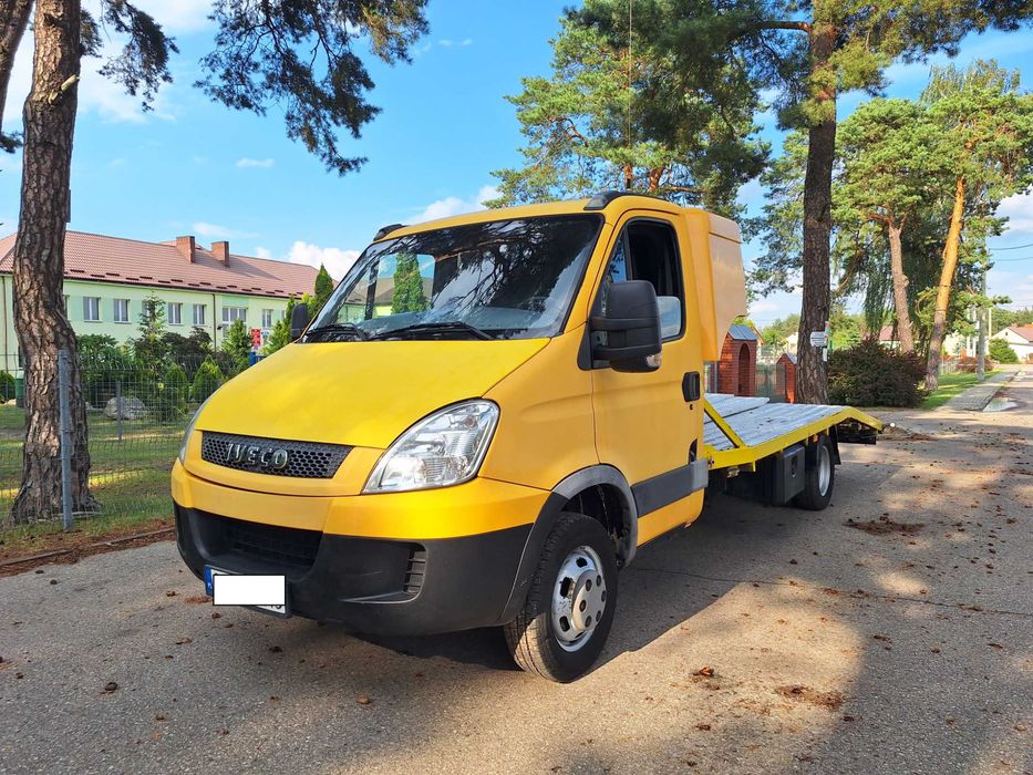 Iveco Turbo Daily POMOC DROGOWA laweta bliźniak najazd klima webasto wejkama